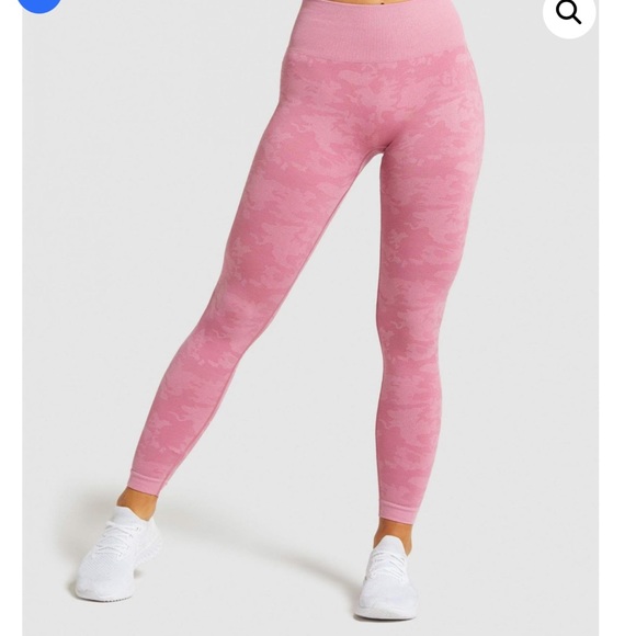 Gymshark Pants - Gymshark OG Pink Camo Leggings